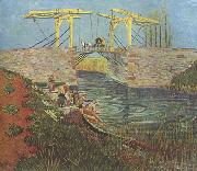 The Langlois Bridge at Arles (nn04 Vincent Van Gogh